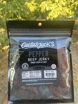 Black Peppered Beef Jerky