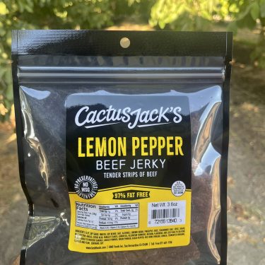 Lemon Pepper Beef Jerky
