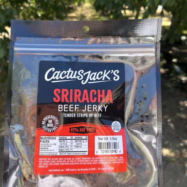 Sriracha Beef Jerky
